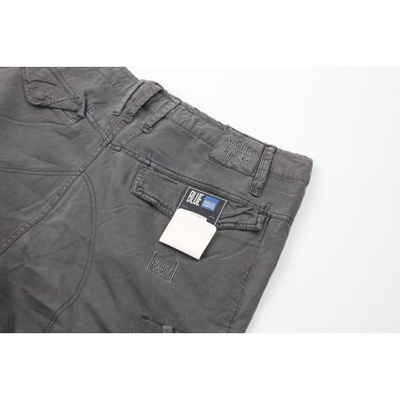 NOS Vtg 90s Marithe Francois Girbaud Mens 42x32 Regular Fit Strap Cargo Pants - Picture 12 of 12
